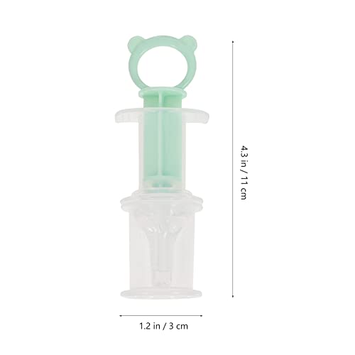 Nuobesty Baby Medicine Pacifier Kit Food Feeding Dispenser Liquid Pill Dropper Measuring Cups For Infant Newborn |Random Color #TOP6