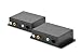 Produktbild DIGITUS Professional DS-56100 - Audio Extender - Set (Sender/Empfänger) - Cinch oder 3.5mm Klinke - bis zu 600 m Reichweite - UTP Patchkabel (Cat 5/5e/6) - schwarz