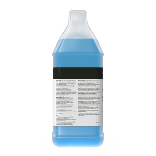 Image of Amazon Basics Commercial Liquid Dish Soap, Long-Lasting Suds, Concentrated Formula, 1 Gallon, Pack of 2