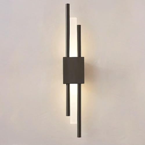 Applique murale chambre salon ZR98US luminaire fond noir