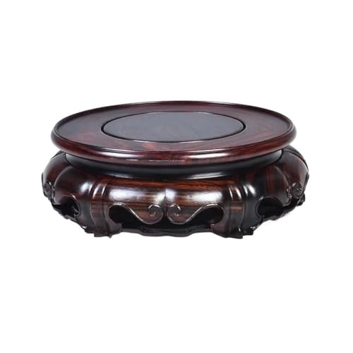 Base en palissandre rouge pour bonsaï et décoration intérieure de salon