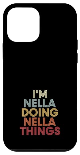 Nella Name Nella Personalized Name First Given �X�}�z�P�[�X iPhone 12 mini �p