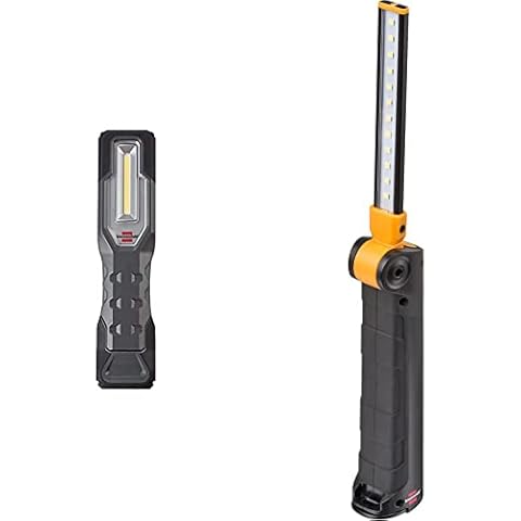 Lámpara de trabajo y linterna Brennenstuhl HL 1000 A y SANSA 400 A Cover