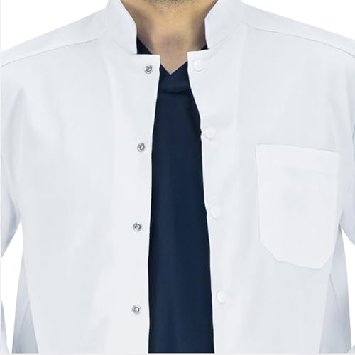 Qualité polyester coton supérieure pour la blouse blanche B-well