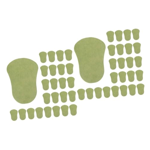 NIYANGLE 64piezas Parches Herbales Para Pies Parches Desintoxicantes Para Relajar y Mejorar El Sueño Alivio Del Estrés y Limpieza De Pies Para Viajes y Uso Diario