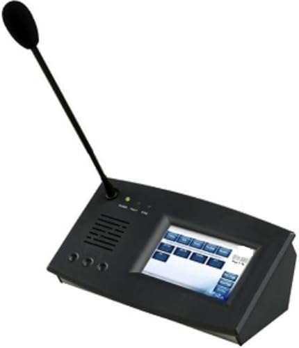 Bogen PSS-AS TouchScreen Supervised Microphone Paging Station, 5