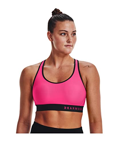 Image of Under Armour Women's Armour Mid Heathered Sports Bra