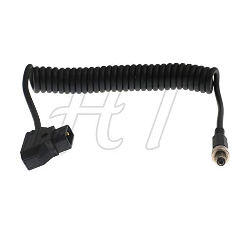Cable de vídeo D-tap barril DC con bloqueo para monitor de vídeo PIX-E7 y receptor Lectrosonics