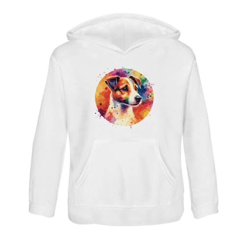 Azeeda 'Jack Russell Terrier' Children's Hoodie/Hooded Sweater (KO047509)