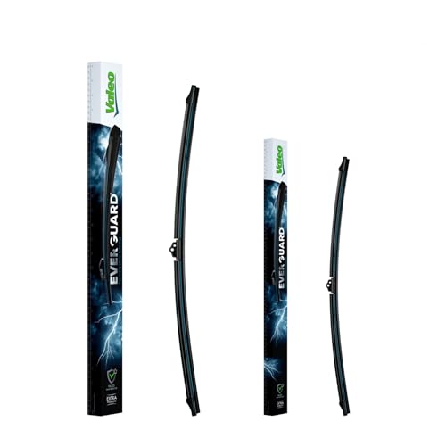 Valeo Everguard essuie-glace plat silicone kit VSF65 VSF50 balais auto durables 650 500 mm