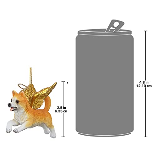 Design Toscano Honor The Pooch: Welsh Corgi Holiday Dog Angel Ornament #TOP6