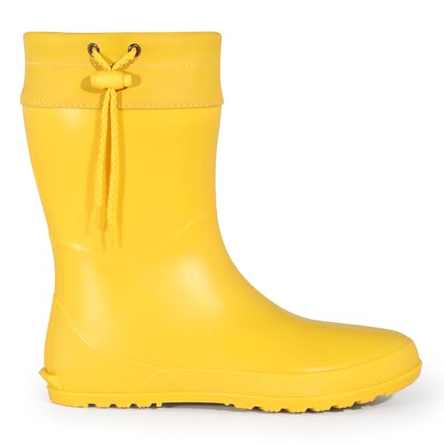 Asgard Women's Mid Calf Rain Boots Collar Gardening Boots Ultra Lightweight Portable Garden Shoes4