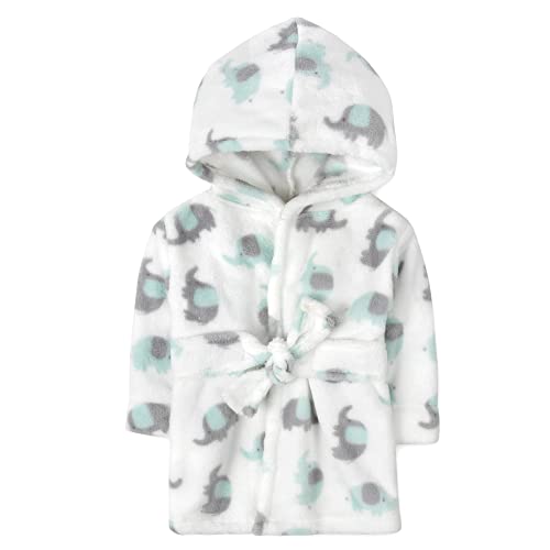 Image of Baby Essentials Baby and Infant Bath Robe with Hood and Baby Beach Cover Up for Boys and Girls 0-12 Months