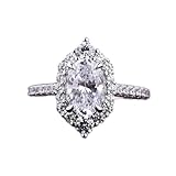 Photo Gallery 925 argento sterling 8 * 10 mm anelli di diamante a carbonio ovale per donne gioielli da sposa scintillanti Photo Gallery 925 argento sterling 8 * 10 mm anelli di diamante a carbonio ovale per donne gioielli da sposa scintillanti