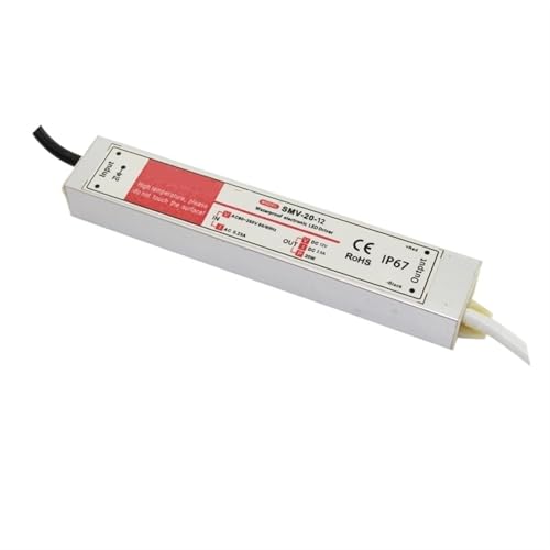 Alimentation à découpage 12V SMV-20-12 pour réussir l'installation de vos rubans LED de cuisine