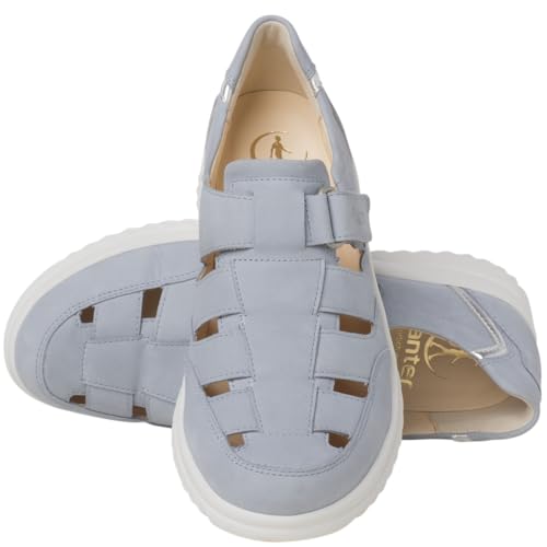 Basket cuir bleu 44 de qualité supérieure et coupe large