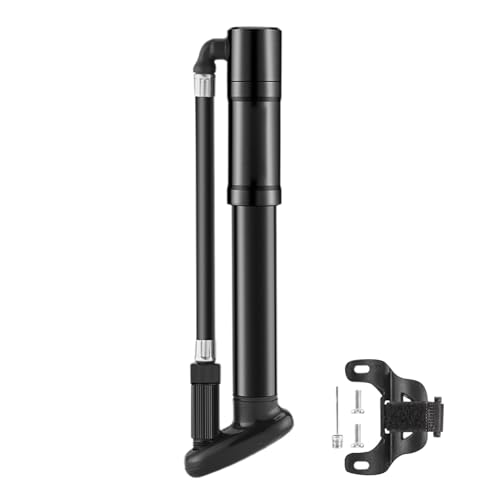Pompe manuelle à air aluminium 130 PSI pour éviter les pannes de pneu