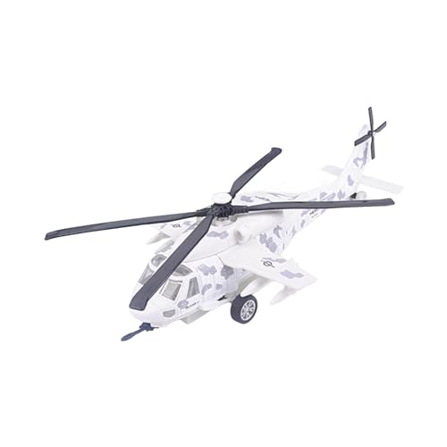 Jouet pour enfants avion miniature blanc en métal, cadeau original d'invité