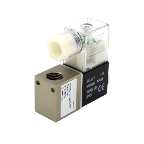 Électrovanne pneumatique 2V025-08 à action immédiate 110V pour automatisme - 2