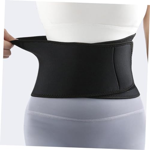 Faja abdominal negra soporte lumbar para mujer miniatura 2