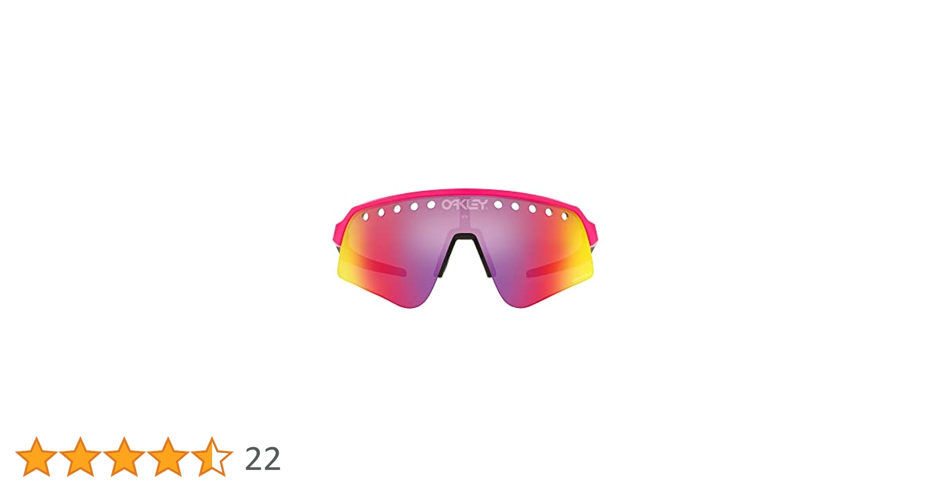 Amazon | Oakley メンズ UVプロテクション レッドレンズ 長方形