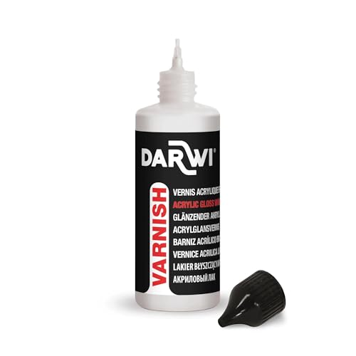 Darwi Barniz acrílico a Base de Agua, 80 ml, talla única