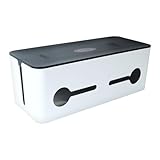 UGREEN Cable Management Box 16.8x6.8x6inch Cable Management Box Organizer Super Large Cable box for Power Strips