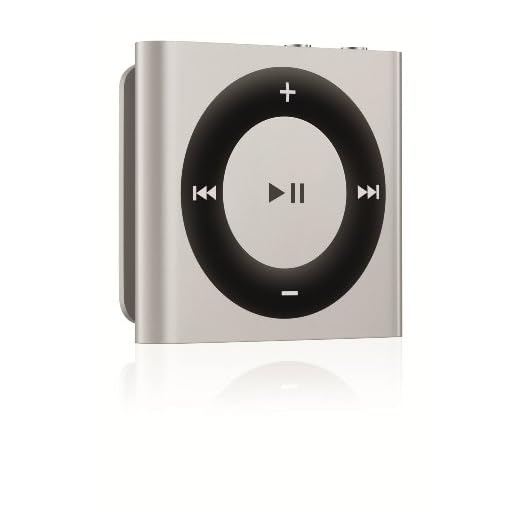 Apple iPod Shuffle 2GB (4th Generation) (Silver) (Renewed)