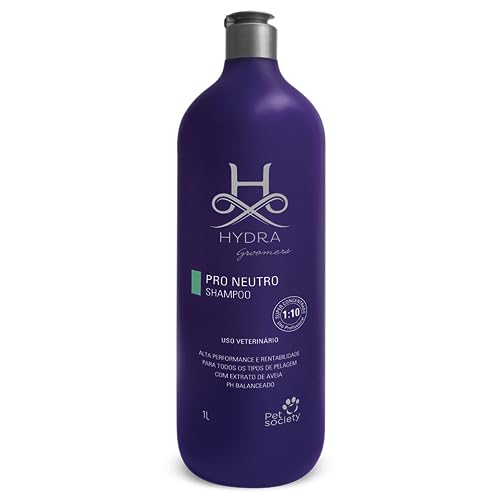 Shampoo Pet Society para Cachorro Hydra Groomers Neutro 1L