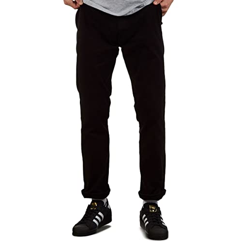 [CCS] Standard Plus Straight Chino Pants - Black - 34-284