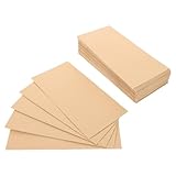 Gadpiparty 60 Stück Kraftpapier Umschläge mit Selbstklebung Vielseitige Briefumschläge für Grußkarten Einladungen Geld und Gutscheine Robuste Braune Kuverts für Weihnachts Geburtstagskarten