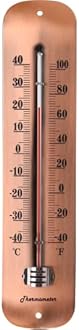 12.2 Large Numbers Premium Steel Outdoor/Indoor Thermometer Waterproof Vintage Style Decorative
