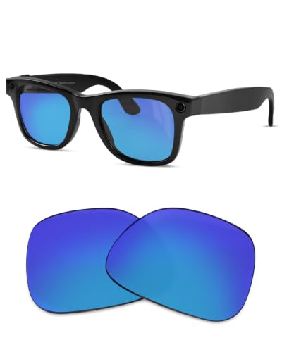 Image of Replacement Polarized Lenses for Ray-Ban Meta Wayfarer