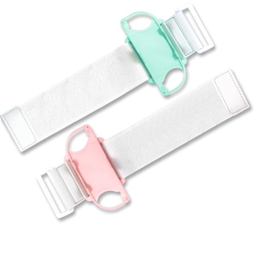 Prmape 2 Stück Switch Dance 2025 2024 2023 2022, Switch Zumba Burn It Up, Just Dance Armband, Ring Fit Adventure Switch für Erwachsene und Kinder