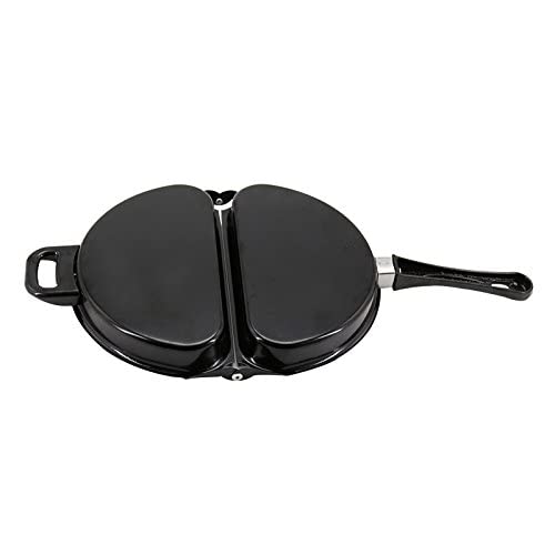 UBERSWEET® Wulekue Titanium Steel Non Stick Foldable Pan Turnover Portable Pot Kitchen Tools
