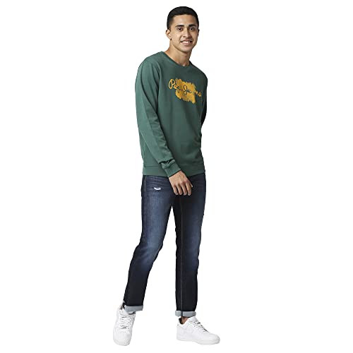 Image of Pepe Jeans Men's Cotton Hooded Neck Sweatshirt