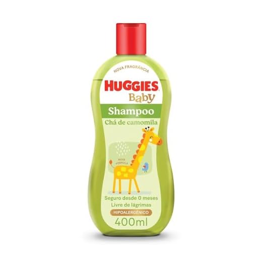 HUGGIES Shampoo Infantil Huggies Chá De Camomila - 400Ml