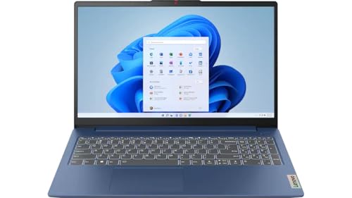 Lenovo Laptop Ideapad Slim 3 15,6 Pulgadas Fhd 256gb / 8gb Ram Ryzen 5 40 Windows 11 - Azul