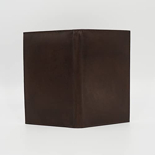 Ag Wallets Mens Genuine Leather Long Credit Card Security Wallet Brown Rfid #TOP7