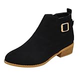 🌸 Zapatos Invierno Mujer Botas de Nieve Forradas Calientes Zapatillas Botines Planas Con Cremallera Casuales Boots Botines Mujer Botas de Motociclista Mujer Bota estilo cowboy cremallera Calzado para mujer Botas de mujer bajas Biker Boots Motociclista Botas Botas Cortas al Tobillo Mujer Botas de Agua Mujer Adulto al Aire Libre Cómodas Caucho Botas Zapatos de Trabajo Botines Mujer Botas de Vaquero Botas Invierno Calentitas Cómodas Antideslizantes