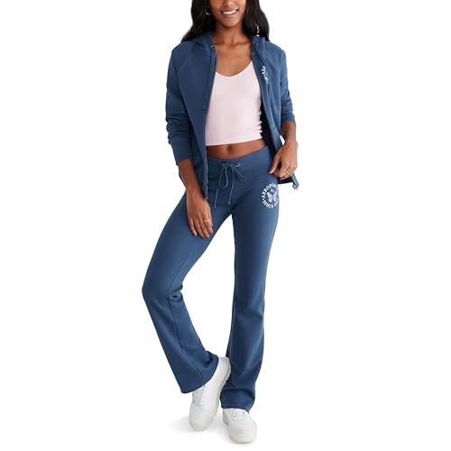 AEROPOSTALE Women's Butterfly Fit & Flare Sweatpants3
