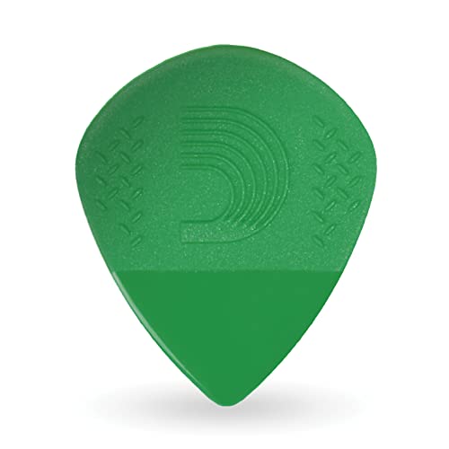 Planet Waves 3NPP7-10 Nylpro Plus Jazz Pick ,Green(Pack of 10)