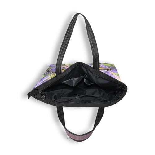 Image of Women Turtle Tote Bag Polyester Handbag Zippered Tote Bag Turtle Tote Purses,Summer Beach Tote Bag