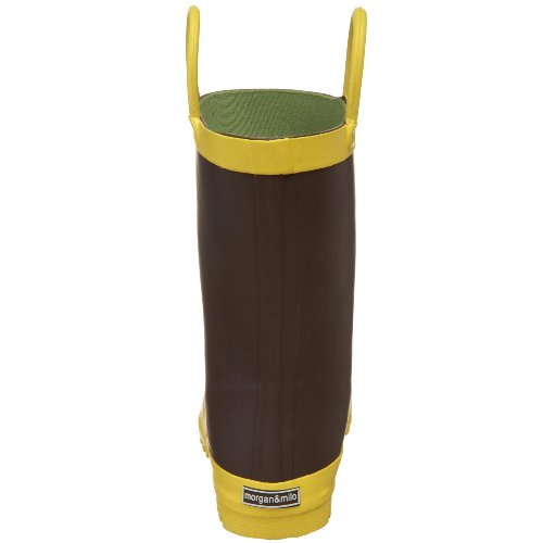 Morgan & Milo Caleb Rain Boot (Toddler/Little Kid),Semi Sweet Chocolate,little kid 13 M US3