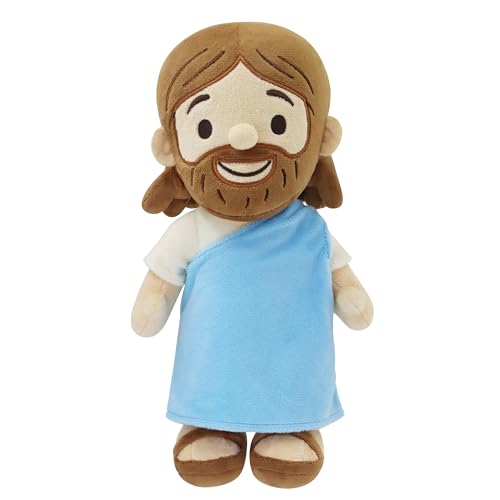 Tiralia Jesus Plush Doll – Soft Religious Stuffed Animal for Kids – Christian Savior Toy for Easter, Baptism, First Communion, and Sunday School Gifts 12