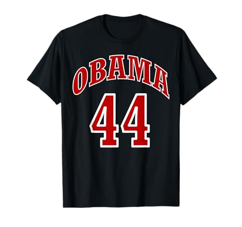 President Barack Obama 44 Shirt Faux Jersey 44th US Prez T-Shirt