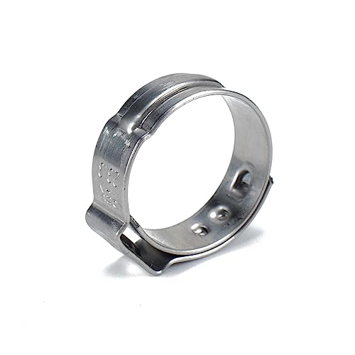 CRAFTHROU 10Pcs Braçadeiras De Mangueira De Aço Inoxidável Braçadeira De Mangueira Braçadeira De Tub