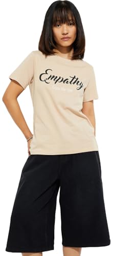 Image of Max Women's Cotton Regular Fit URB N Graphic Printed T-Shirt - Pack of 2