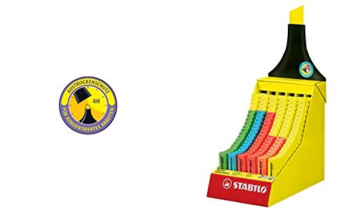 STABILO Textmarker BOSS ORIGINAL, 120er Karton-Display, Sie erhalten 1 Packung, Packungsinhalt: 120 er Set