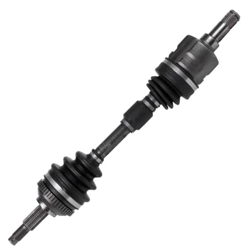 Image of Detroit Axle - Front CV Axles for Dodge Grand Caravan | Chrysler Town & Country Plymouth Grand Voyager, Complete CV Axle Shafts Assembly Replacement